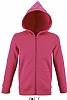 Sudadera Capucha Infantil Stone Sols - Color Rosa Flash